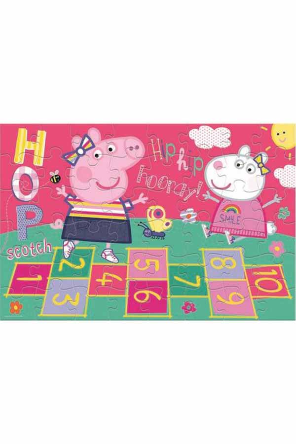 Παζλ 48 τεμαχίων γίγας χρωματισμού Peppa pig Luna 000482486