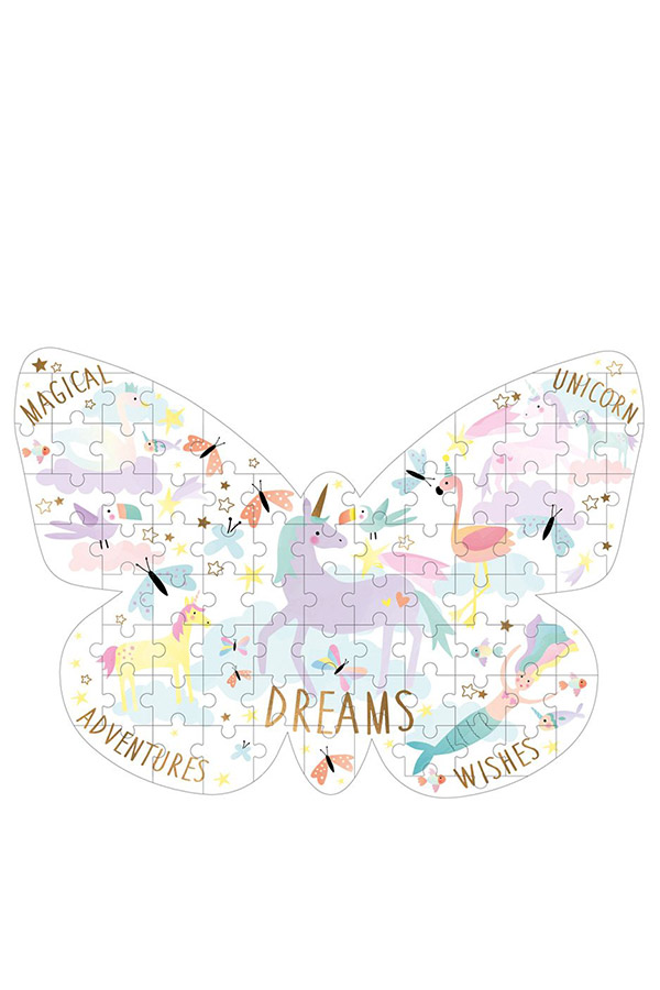 Παζλ 80 τεμαχίων Μονόκερος FLOSS&ROCK 38P3436 