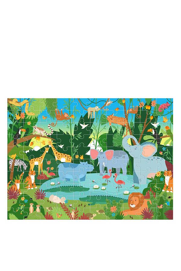 Παζλ παρατηρητικότητας 100 κομμάτια Luna Ζούγκλα 000621804