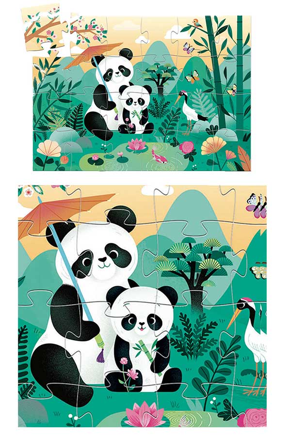 Παζλ 24 τεμαχίων Djeco Leo το πάντα DJ07282