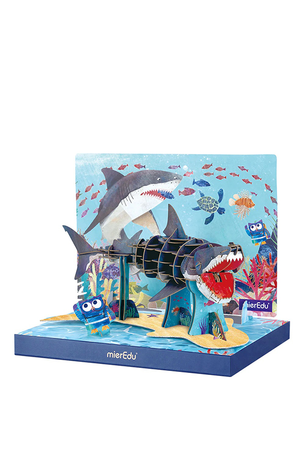 Παζλ 3D Καρχαρίας mierEdu ME4221