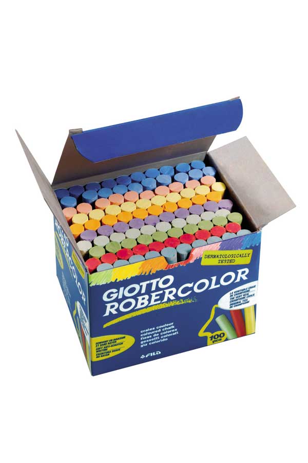 Κιμωλίες χρωματιστές GIOTTO 100 τεμάχια