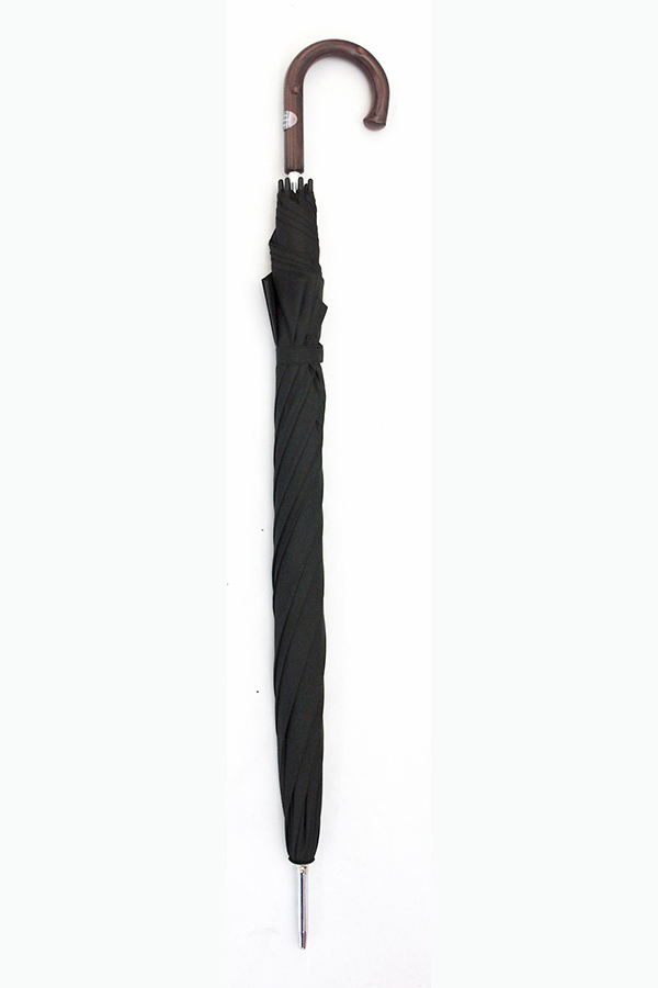 Ομπρέλα μπαστούνι Chanos μαύρη 1112