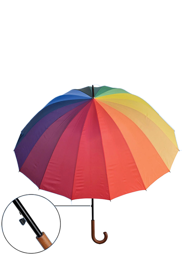 Ομπρέλα μπαστούνι ουράνιο τόξο Legami UMBMC0002