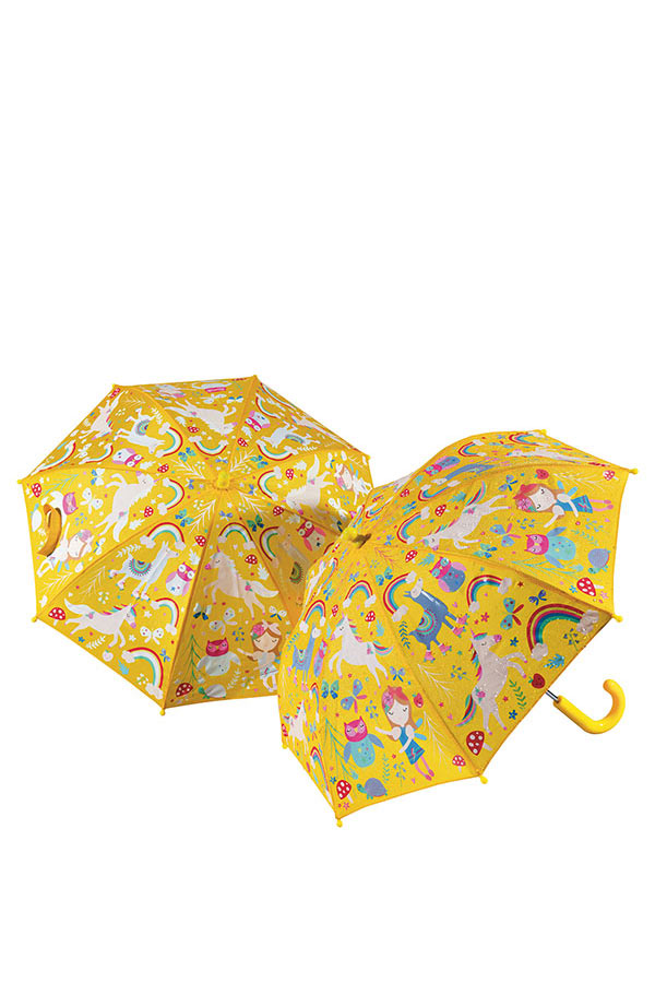 Ομπρέλα παιδική μπαστούνι FLOSS&ROCK Ουράνιο τόξο 40P3568