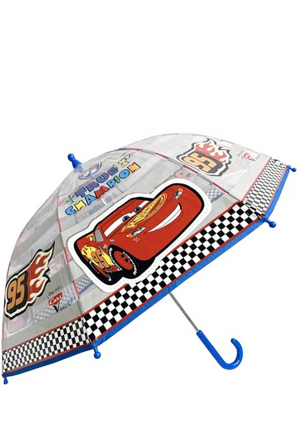 Ομπρέλα παιδική μπαστούνι 45cm Cars 3769