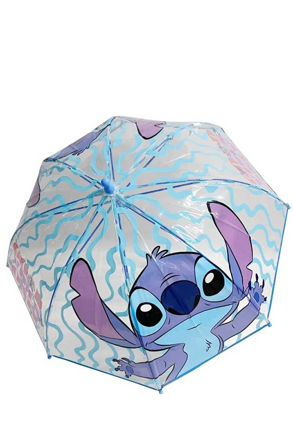 Ομπρέλα παιδική μπαστούνι 45cm Lilo & Stitch 9658