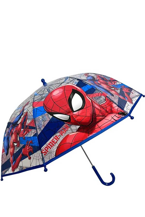 Ομπρέλα παιδική μπαστούνι 45cm Spiderman 3523