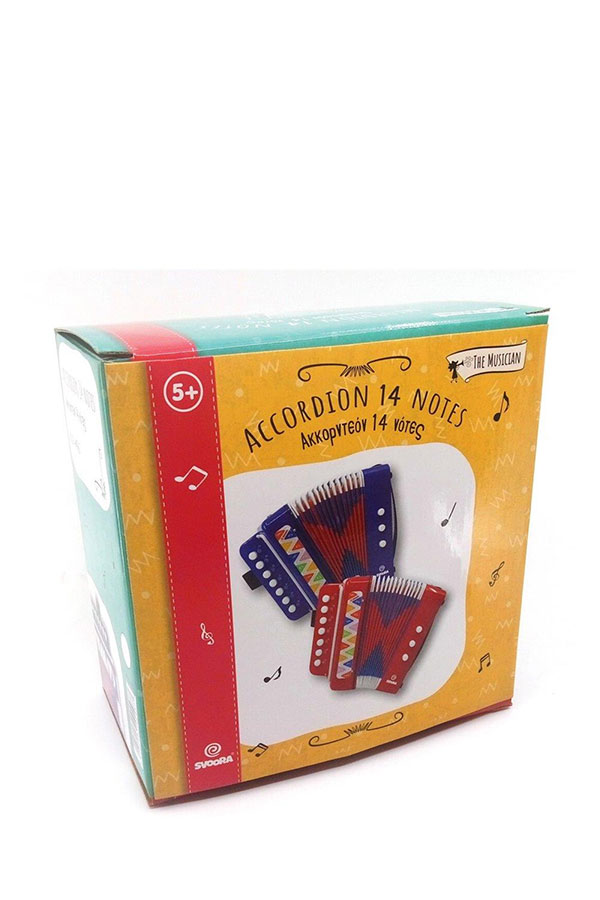 Ακορντεόν με 7 πλήκτρα Svoora μπλε 10298