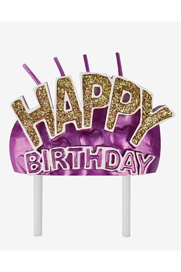 Κερί τούρτας Happy Birthday LEGAMI HAP0001