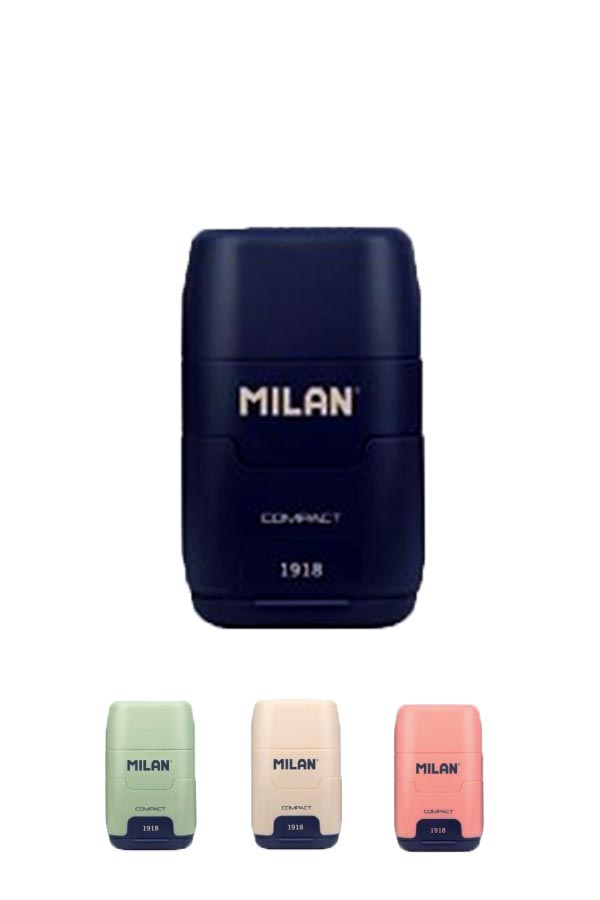 Γόμα με ξύστρα 1 τεμ MILAN Afilaborra Compact  4709116SNC