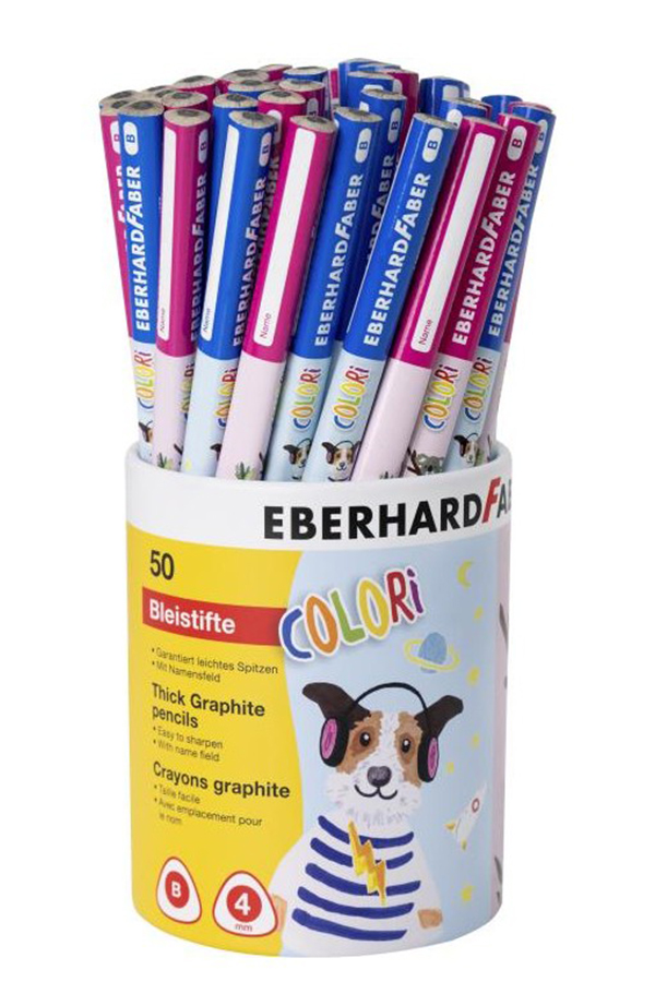 Μολύβι γραφής B χοντρό 1 τμχ EBERHARD FABER 510555 