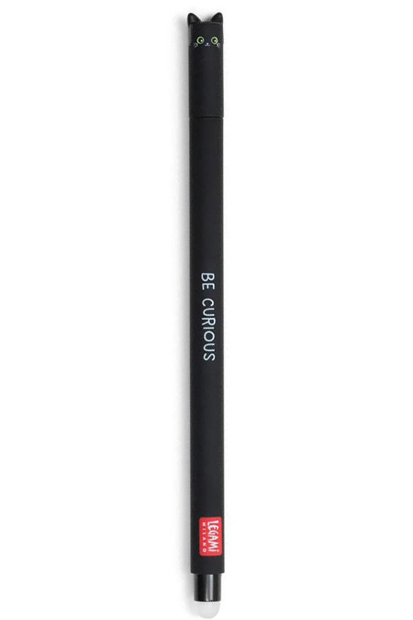 Στυλό που σβήνει erasable pen γατούλα Legami γραφή μαύρο EPBLAKIT5