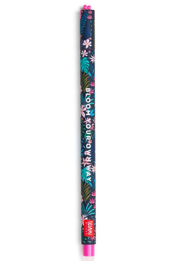 Στυλό που σβήνει erasable pen λουλούδια Legami γραφή τυρκουάζ EPTURKIT12