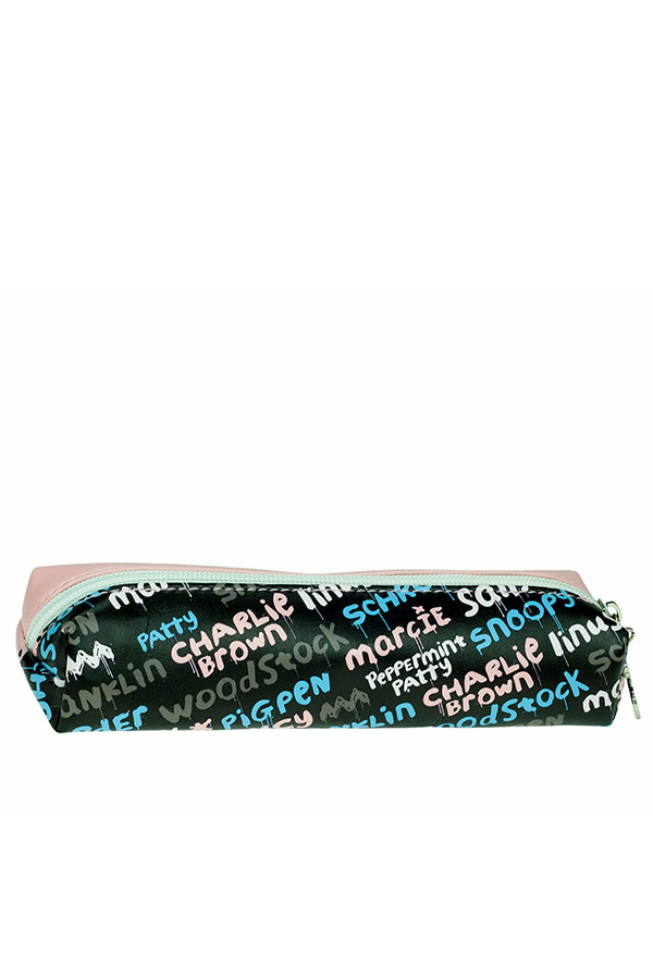 Κασετίνα slim ροζ Snoopy 365-02001