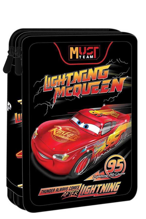 must Κασετίνα σχολική γεμάτη Disney Cars 000565019