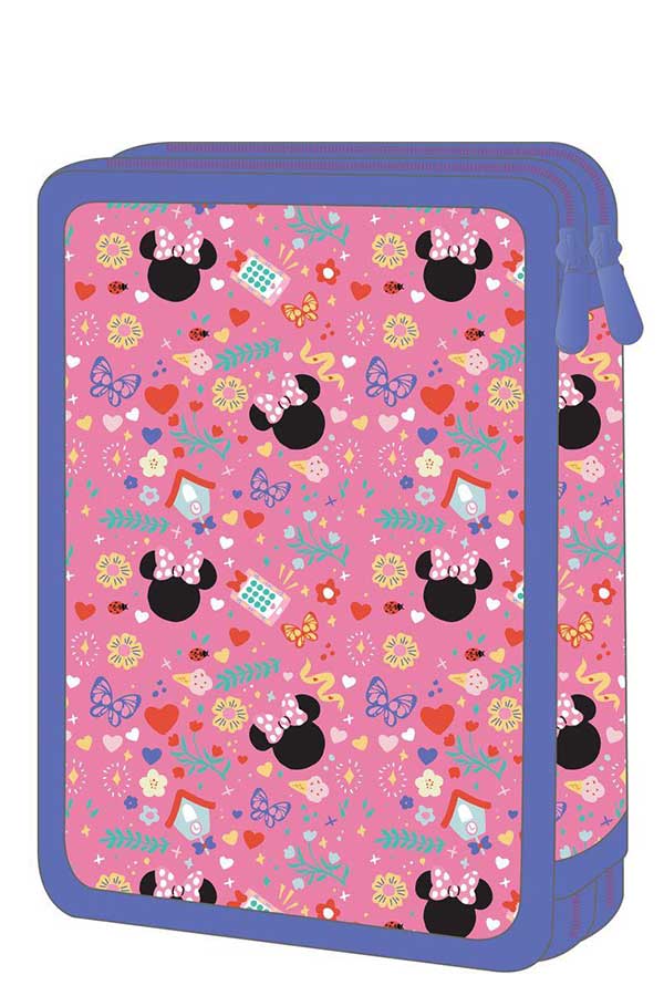 must Κασετίνα σχολική γεμάτη Disney Minnie mouse 000565017