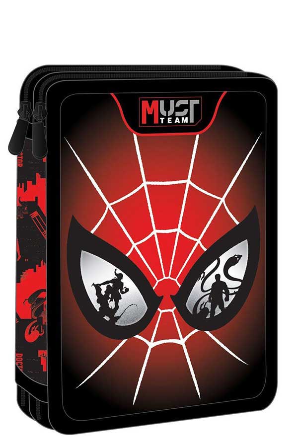 must Κασετίνα σχολική γεμάτη Spiderman eyes 000508558