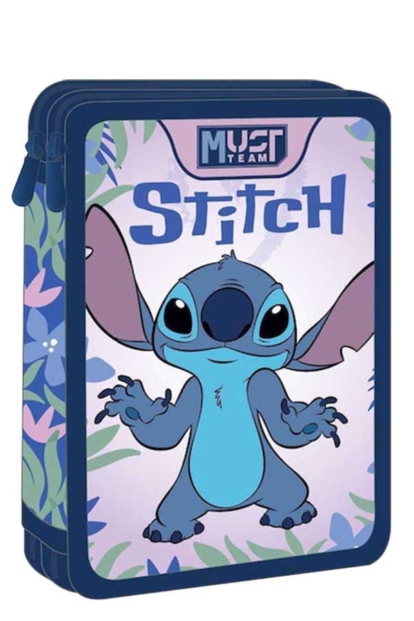 must Κασετίνα σχολική γεμάτη Stitch 000565022