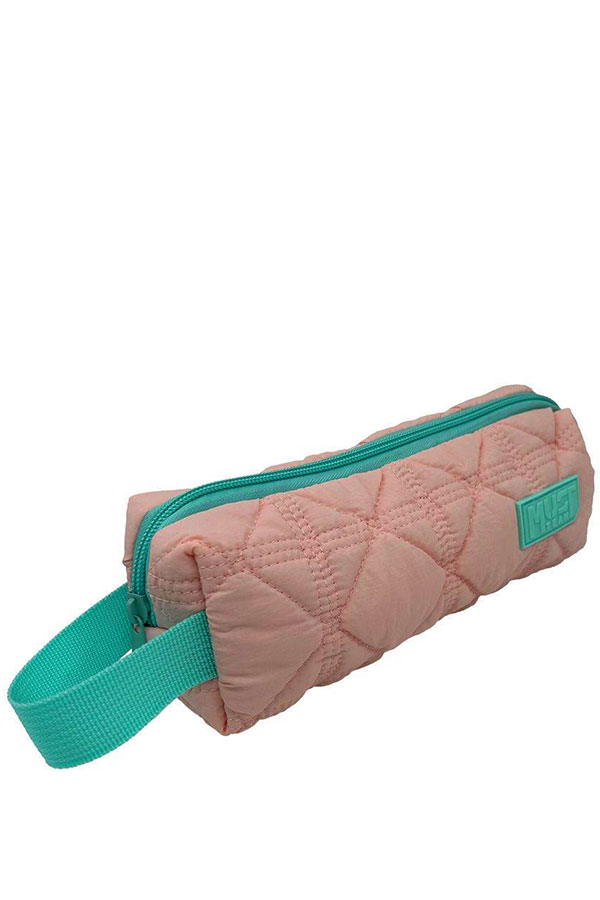 must Κασετίνα σχολική οβάλ Fashion ροζ 000586931