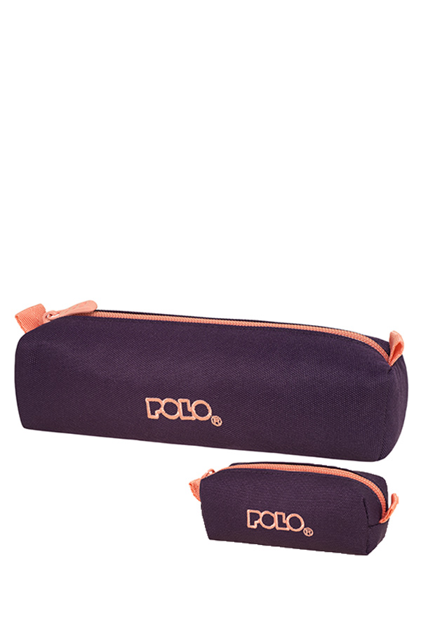 Κασετίνα σχολική POLO WALLET PENCIL CASE ORIGINAL DOS μωβ σκούρο 9370064839