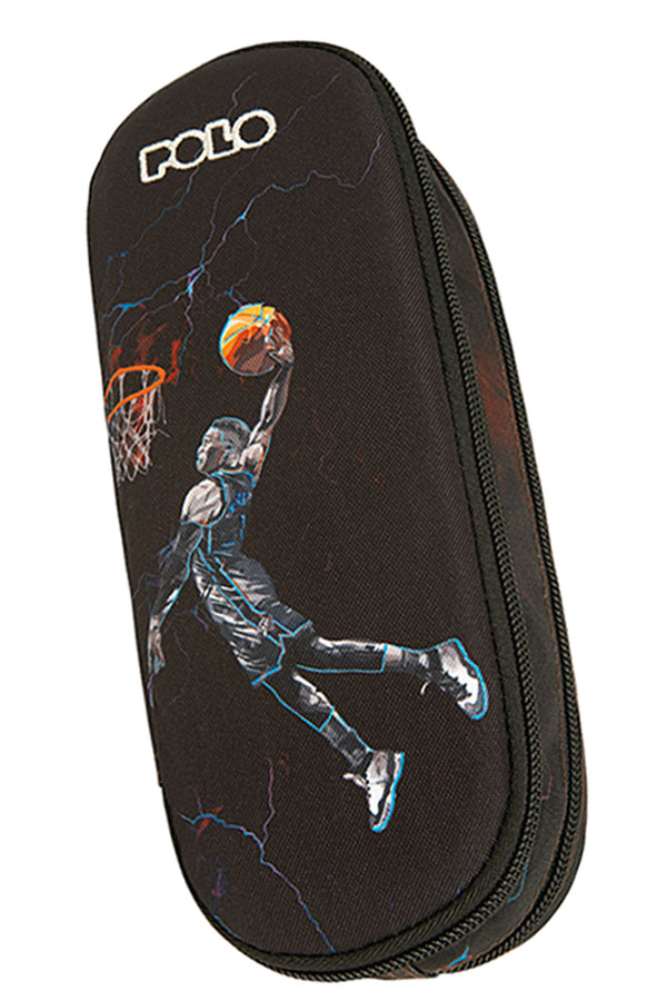 POLO Σχολική κασετίνα διπλή PENCIL CASE PEAK Basketball 9370468282