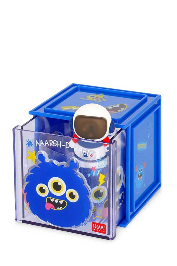 Κουτί αποθήκευσης γραφείου Cutie Cube Legami Monster SBX0006