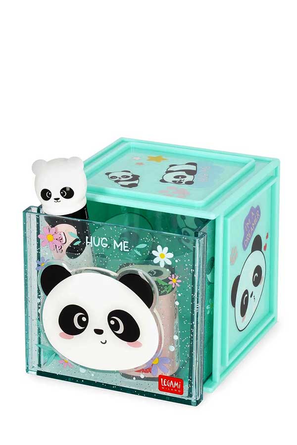 Κουτί αποθήκευσης γραφείου Cutie Cube Legami Πάντα SBX0002