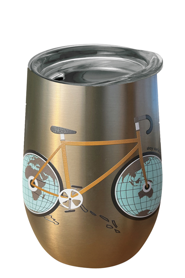 Κούπα θερμός ανοξείδωτη 420ml Bioloco World Traveller BEO146