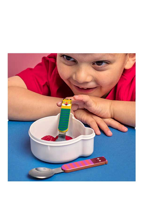Σετ μαχαιροπίρουνα Kidoki Kikkerland Ζωάκια KID59