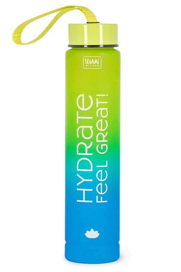 Παγούρι πλαστικό 280ml Legami Love yourself πράσινο μπλε GBTM0002
