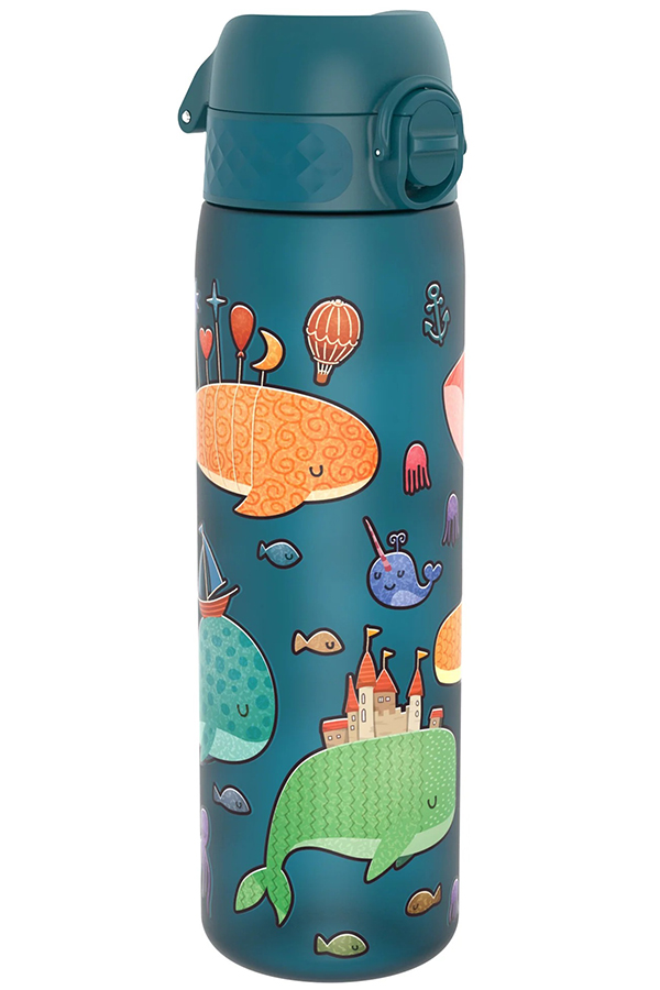 ion8 Παγούρι Slim 500ml Φάλαινες I8RF500PTWHALES