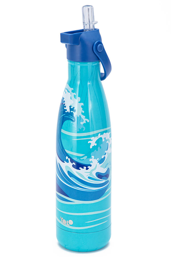 Θερμός Ανοξείδωτος Yolo 500ml κύμα 90561