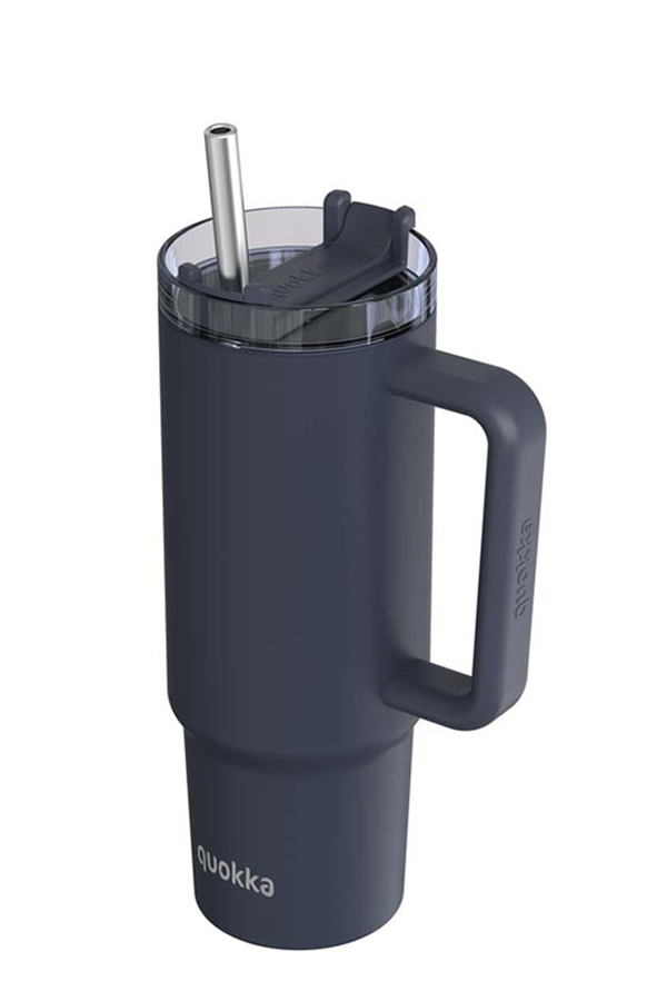 Κούπα θερμός ανοξείδωτη 950ml Quokka μαύρο 40034