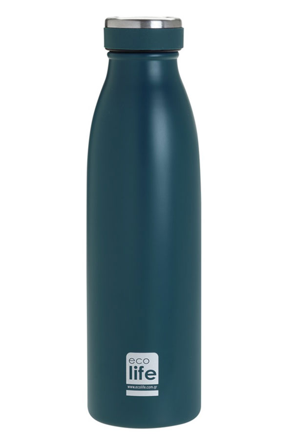 Θερμός Ανοξείδωτος ecolife 500ml μπλε 33-BO-3037