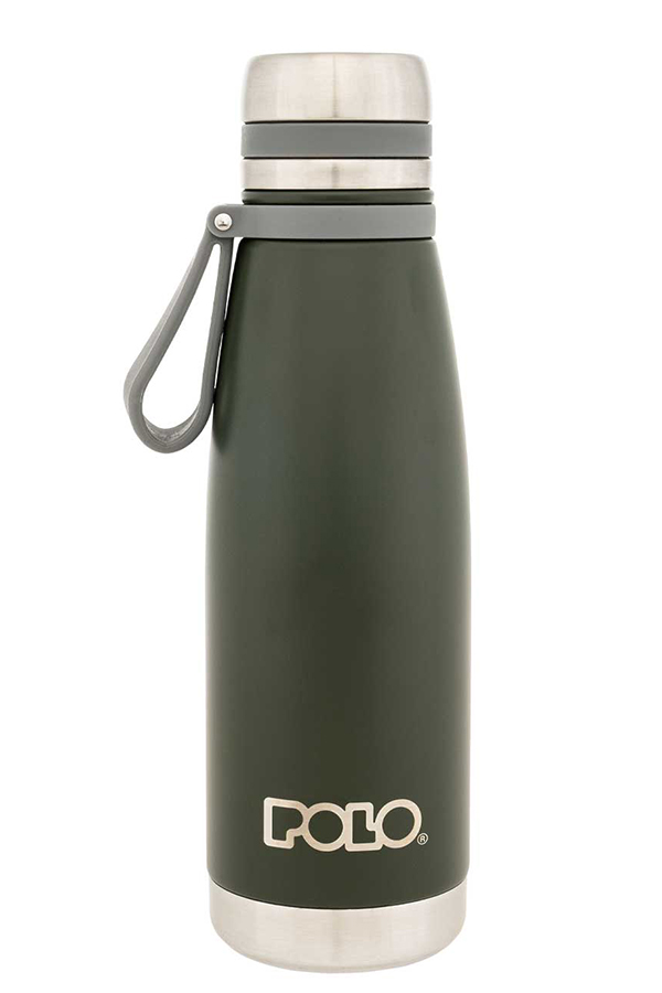 POLO Παγούρι θερμός 650ml λαδί 949009-6500