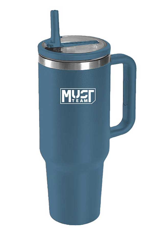 Κούπα θερμός ανοξείδωτη 900ml Must μπλε 000587164