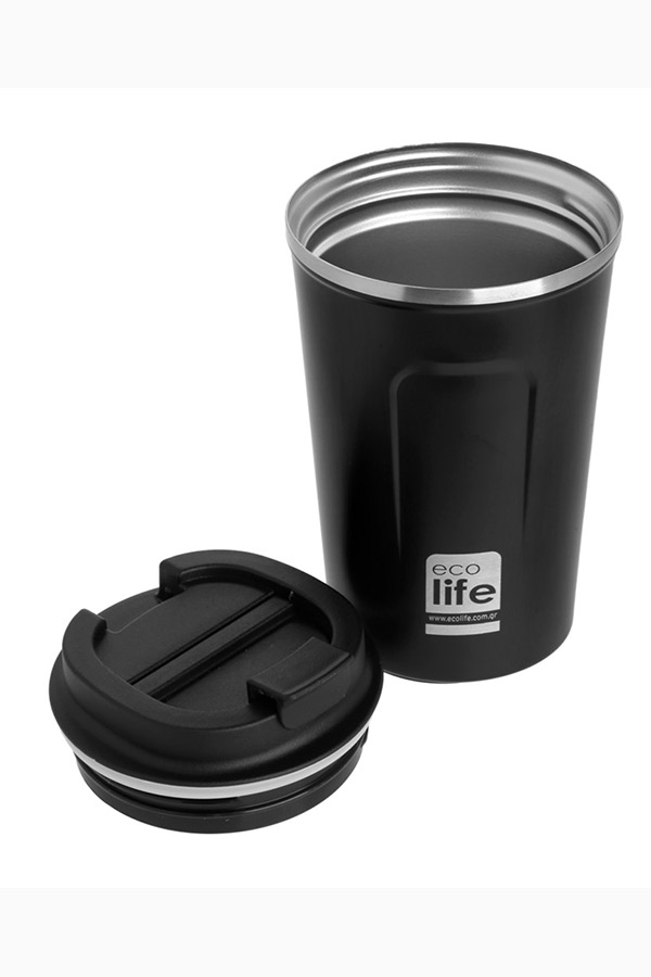 Κούπα θερμός ανοξείδωτη Coffee Thermos 370ml Dark blue ecolife