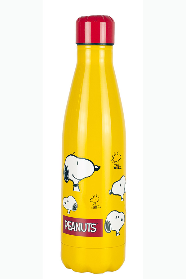 Παγούρι ανοξείδωτο 500ml Snoopy Smile-Giggle-Laught 555-80243