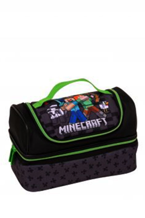 Ισοθερμικό τσαντάκι φαγητού Minecraft Graffiti Green 248311