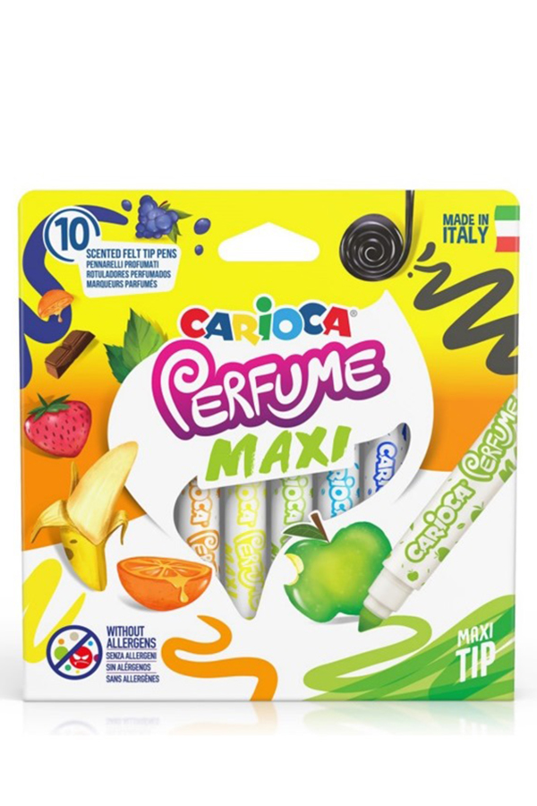 Μαρκαδόροι ζωγραφικής με άρωμα CARIOCA Perfume Maxi 10 χρωμάτων 42989