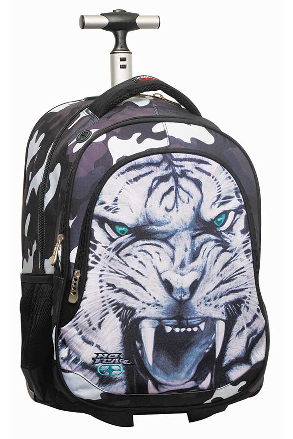 Σχολική τσάντα τρόλεϊ NO FEAR τίγρης 34731074