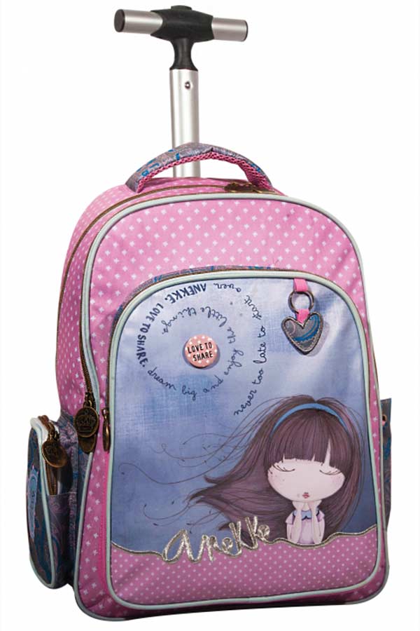 Anekke Σχολική τσάντα τρόλεϊ Moon Back me up 346-95074