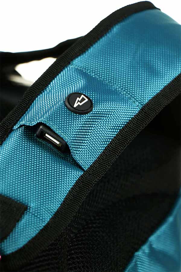 Σακίδιο BACKPACK must Monochrome 2 θέσεις 1680D πετρόλ 000579422