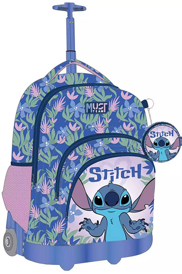 must Σχολική τσάντα τρόλεϊ Disney stitch 000565047