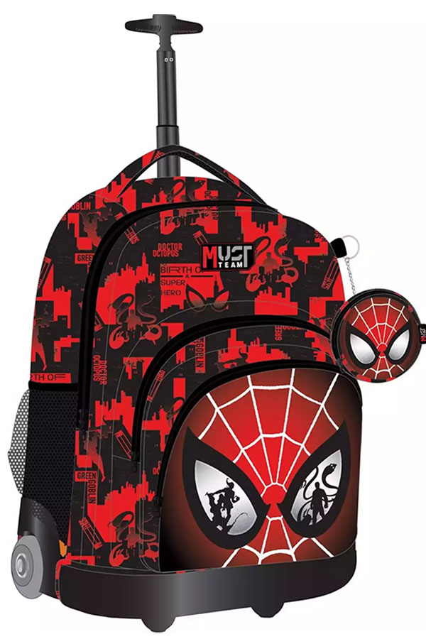 must Σχολική τσάντα τρόλεϊ Spiderman eyes 000508563