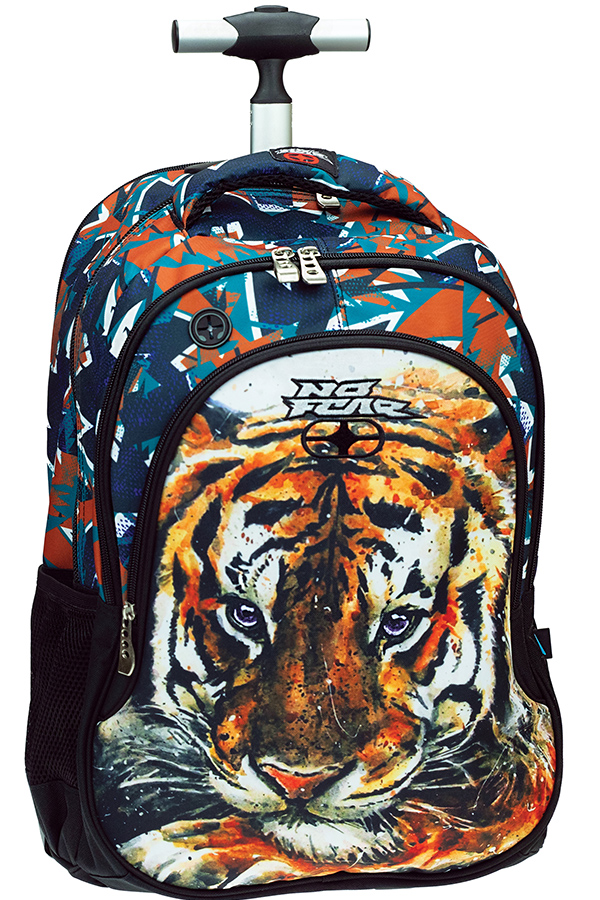 NO FEAR Σχολική τσάντα τρόλεϊ Asia Tiger 348-05074 