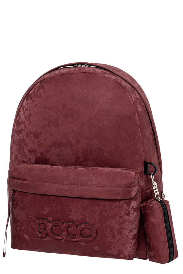 Σακίδιο POLO BACKPACK COZY μπορντό 9020683300