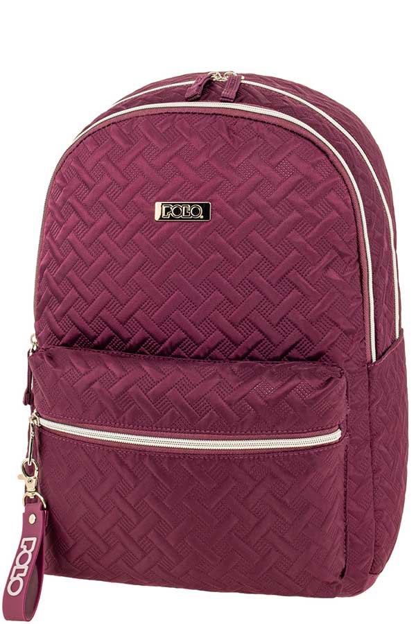 POLO Σακίδιο BACKPACK GRIDON Μπορντό 9020754800