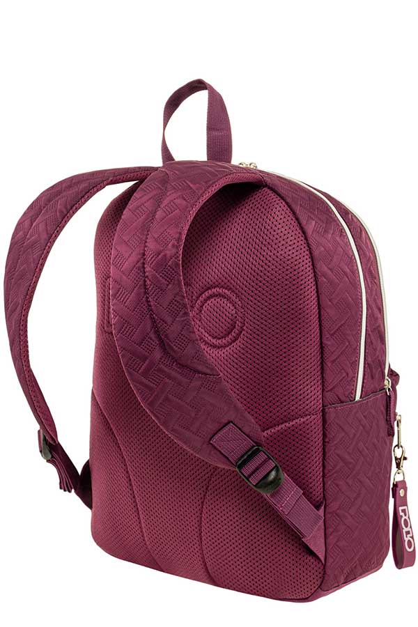 POLO Σακίδιο BACKPACK GRIDON Μπορντό 9020754800